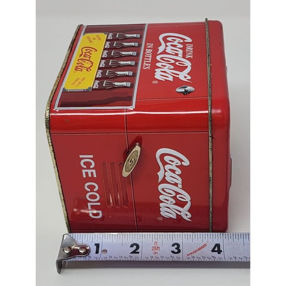 Vintage Coca Cola Music Box‎ Tins By Country Seams "The Coke Song" - Picture 11 of 11